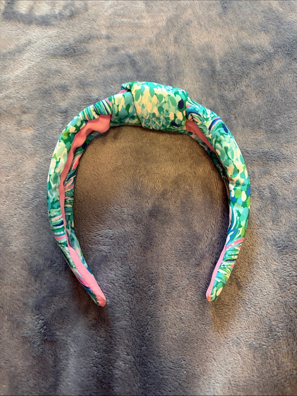 Lilly Pulitzer Knotted Headband in Pineapple of My Eye
